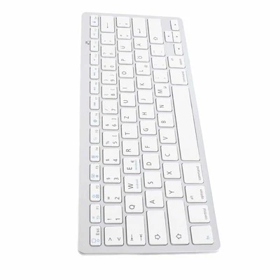 Wireless Keyboard Universal Slim Silent Wireless Bt German Keyboard For I ND - Image 1 of 4