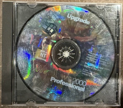 NEW Microsoft Windows 2000 Professional OEM Upgrade kit with Product Key - Image 1 of 2