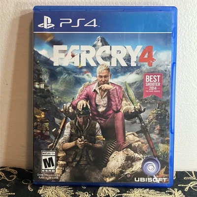 Far Cry 4 -- (Sony PlayStation 4, 2014) PROBADO - SIN MANUAL Foto 1 de 4