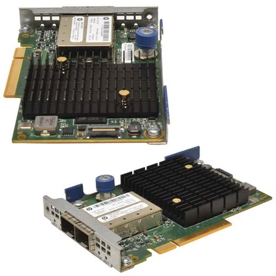 HP FlexFabric 556FLR-SFP+ 2Port SFP+ 10G Adapter 764460-001 DL380, DL560 G9 - Bild 1 von 3