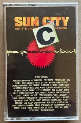 Sun City - Artists Against Apartheid w/ bonus track - Cassette - Brand New - Image 1 of 2