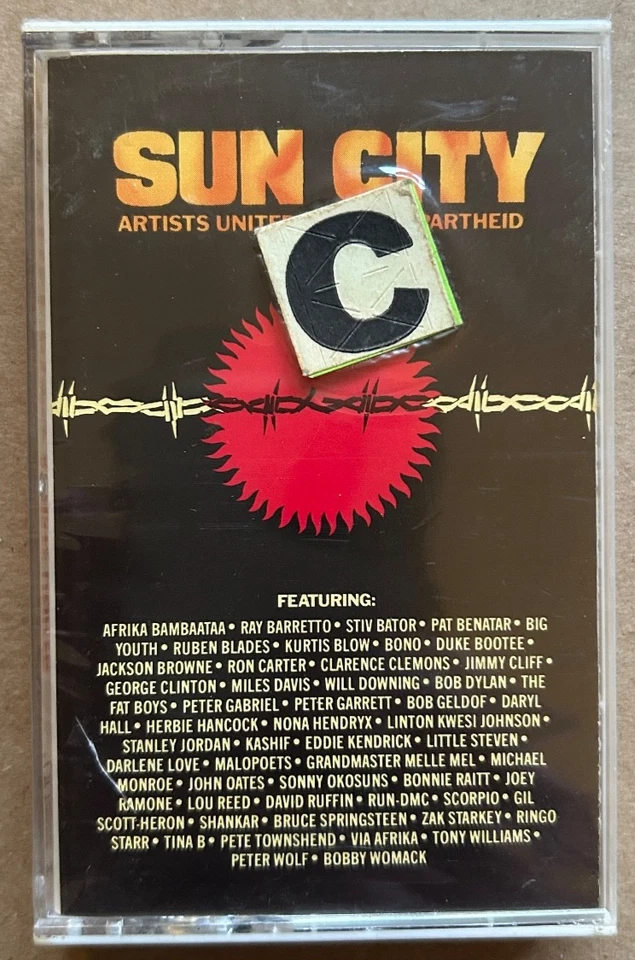 Sun City - Artists Against Apartheid w/ bonus track - Cassette - Brand New - Image 1 of 2