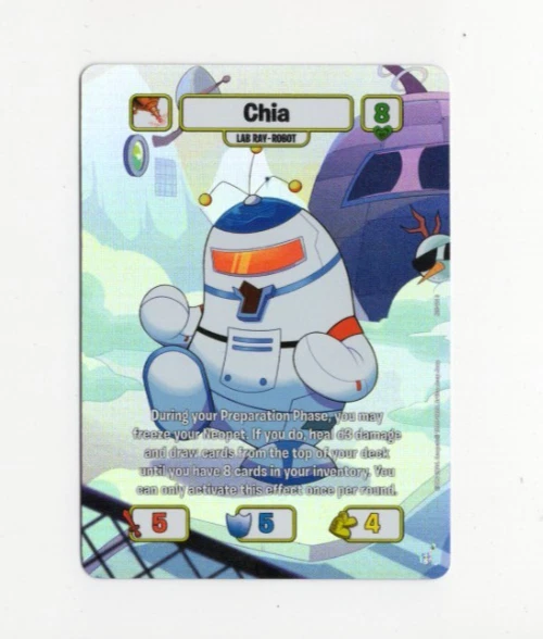 Foil - Neopets Battledome TCG 25th Anniversary Lab Ray Robot Chia - Image 1 of 1