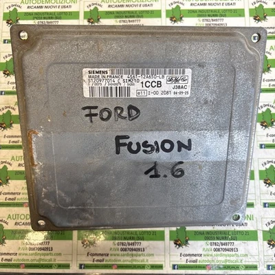 Centralina Motore Ford Fusion 1.6 - 4S61-12A650-LB - Immagine 1 di 3