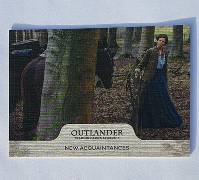 Carte Outlander Saison 4 numéro 29 variante Canvas trading card Caitriona Balfe - Photo 1/2