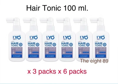 x 3,6 Paquetes LYO TÓNICO CAPILAR SPRAY ANTI CAÍDA CON BIOTINA CUIDADO CAPILAR 100ml. Foto 1 de 4