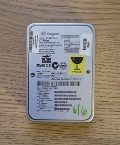 Seagate ST34323A - Hard Disk 4,3 GB IDE PATA - Vintage - Afbeelding 1 van 1