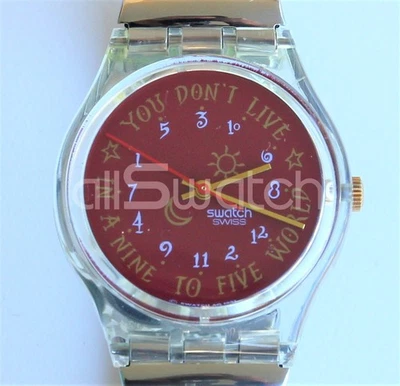 SWATCH STANDARDS 1991 - GK135 - KARABURUN - New - image 1 of 2