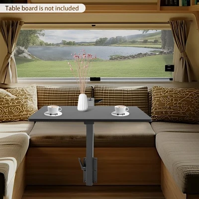 Pata de mesa extraíble y giratoria, soportes de pierna ajustables en altura, pata de mesa RV Foto 1 de 4