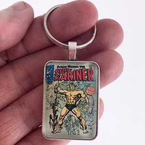 PRINCE NAMOR The SUB-MARINER #1 Cover Key Ring or Necklace CLASSIC MARVEL COMIC - Picture 1 of 11