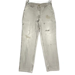 Trashed Carhartt Loose Utility Arbeitshose 34x33 AS IS Distressed Löcher gut getragen - Bild 1 von 9