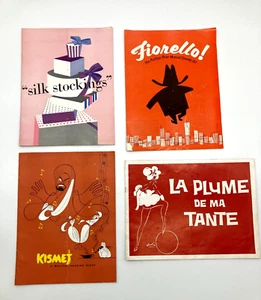 (4) Souvenirs del programa de teatro de partituras: medias de seda Kismet árabe ETC - Imagen 1 de 8