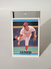1991 LEAF DONRUSS #493 JOE BOEVER PHILADELPHIA PHILLIES Baseball Card