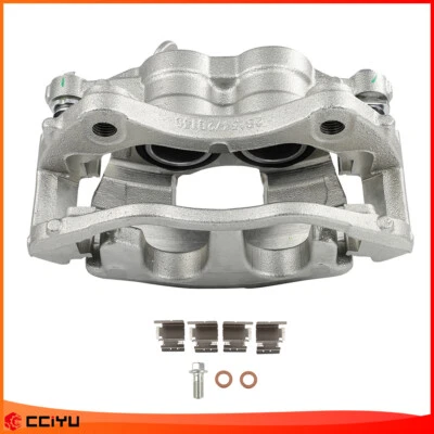 Front Driver Disc Brake Caliper w/Bracket For 2015-2019 FORD TRANSIT-150 250 350 - Image 1 of 4