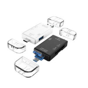 Portable OTG Supported SDTF SDXC MicroSDs Card Reader for Smartphones Tablets - Photo 1/10