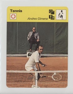 1977-79 Sportscasters Series 44 Geneva B Andres Gimeno #44-18