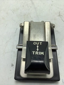 Vintage Tape Slicer Audio Red Reel to Reel Tape Splicer Trim Cut Small 2"×3" - Picture 1 of 6