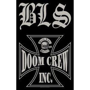 Black Label Society Doom Crew Textile Poster Flag 42x28