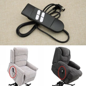Neu Fernbedienung Elektrisch Handsteuerung Schalter für Liegesessel Stuhl Sofa - Bild 1 von 7