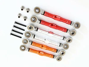 GTB RC 1/5 Coche CNC Aleación Baja Juego de varillas de dirección para HPI KM Rovan 5b ss 5sc - Imagen 1 de 5