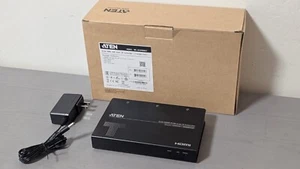 Receptor Aten KE8900SR delgado HDMI pantalla única KVM sobre IP tipo A hembra - Imagen 1 de 7