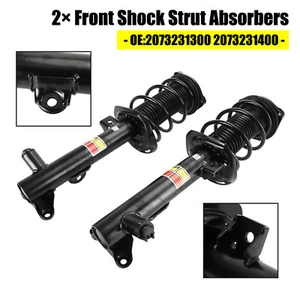 2× Front Shock Strut Absorbers for Mercedes-Benz C E Class 2073231300 2073231400 - Picture 1 of 12