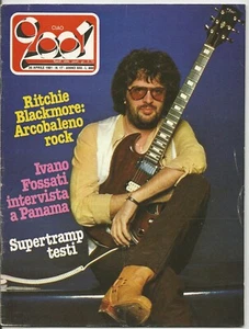 Ciao 2001 n° 17 Aprile 1981 Ivano Fossati Ritchie Blackmore Supertramp - Imagen 1 de 1