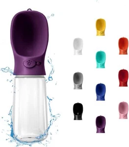Dog Water Bottle Portable Travel Water Dispenser Food Container - Picture 1 of 25