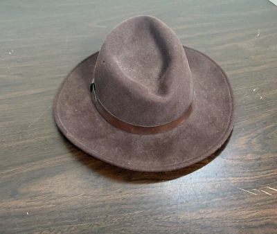 Vintage Pendleton Ranger Hat Brown Wool Leather Band - Image 1 of 4