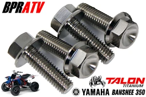 Banshee Foot Peg Bolts TITANIUM Banshee 350 Pegs Flange HEX Bolts 95817-10025-00 - Picture 1 of 20