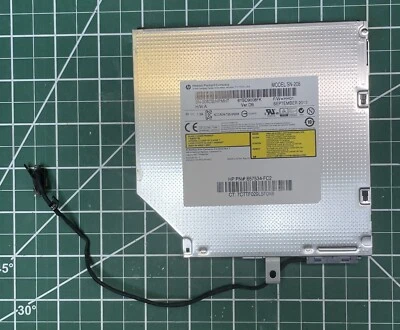 HP  SN-208;  657534-FC2; DVD/CD Rewritable Laptop Drive with cable; read descrip - Image 1 of 4