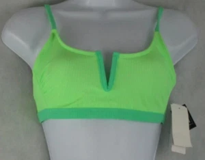 Salt + Cove Juniors V-Wire Bralette Bikini Top Swimsuit, Mint Green , Medium - Picture 1 of 2