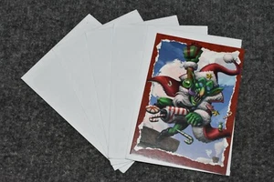 5 Games Workshop Warhammer Christmas Cards New 40K with envelopes Holiday gift - Picture 1 of 6