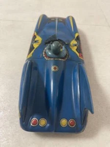 Vintage Batman L11" Tin Car Aoshin Batmobile - Picture 1 of 12