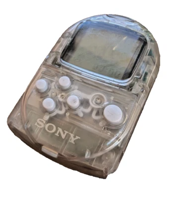 Sony PocketStation SCPH-4000 Clear PS1 PS2 Memory Card Japan Tested Retro Gaming - image 1 of 2