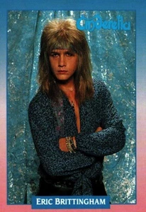 Tarjeta de rock Eric Brittingham of Cinderella, 1991 - Imagen 1 de 2