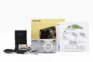 [Near MINT w/Box] FUJIFILM FinePix 16 MP JZ250 Silver Digital Camera From JAPAN - Picture 1 of 24
