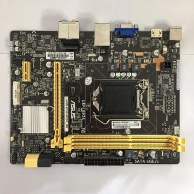 Per ASUS H81M-E/M51AD/DP_MB LGA 1150 DDR3 M-ATX scheda madre - Immagine 1 di 4