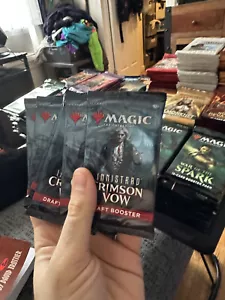 Magic the Gathering: Innistrad: Crimson Vow - Draft Booster Pack Sealed - Picture 1 of 2