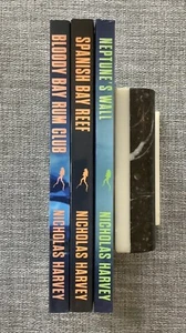 NEW 3-LOT AJ Bailey Harvey: Neptune' Wall, Spanish Bay Reef, Bloody Bay Rum Club - Imagen 1 de 4