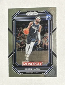 2022-23 Panini Prizm Monopoly Jaden Hardy #21 Novato RC Dallas Mavericks - Imagen 1 de 2