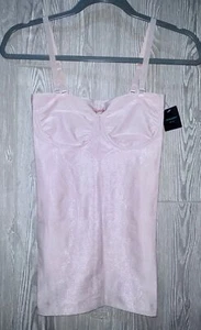 CYNTHIA ROWLEY Lt Lilac Strapless Seamless Firm Control Long Top NEW Womens Sz S - Picture 1 of 3