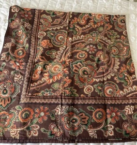 54” Border Print April Cornell Tablecloth Queens Quart Fall Decor French Country - Picture 1 of 9