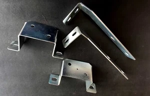Datsun 260Z, 280Z Bumper Conversion Brackets, Front + Rear Set, NEW - Bild 1 von 7