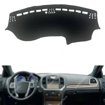 For Chrysler 300 2011-2022 Anti-UV Dash Mat Sunshade Carpet Dash Board Pad Cover - Image 1 of 4