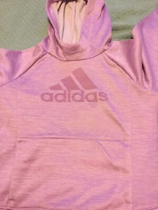 Girls Adidas Hoodie Size 5 Purple - Picture 1 of 6