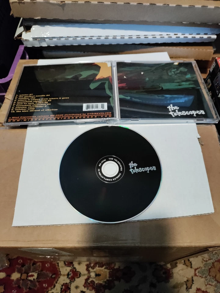 The Telescopes Singles #2 CD Import My Bloody Valentine Slowdive Loop Lush Rare Foto 1 de 1