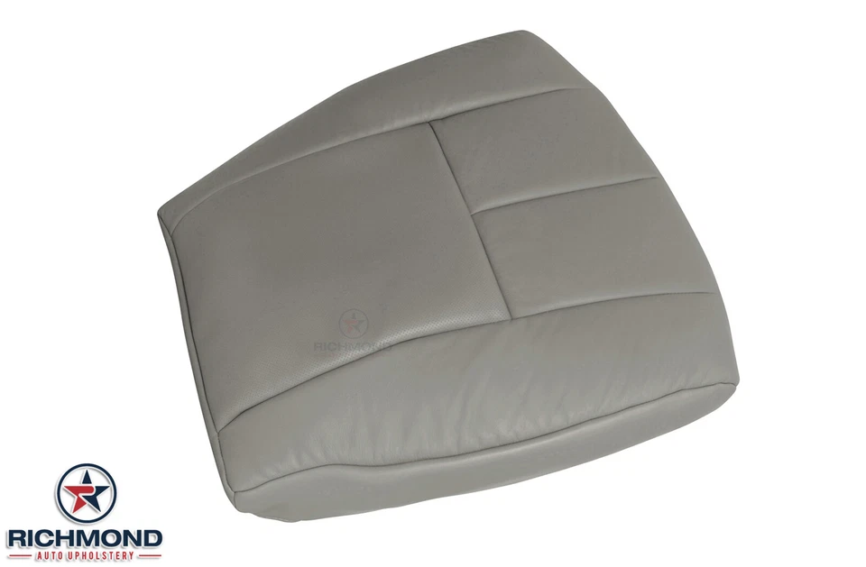 Cadillac STS 2005-2011 - Cubierta de asiento de cuero inferior del lado del conductor gris - refrigerada por aire acondicionado Foto 1 de 4