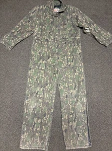 Vintage Winchester Brand Insulated Conceal Camouflage Hunting Coveralls Large  - Picture 1 of 15