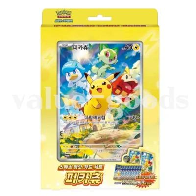 Pokemon Card Scarlet & Violet Special Jumbo Card Set Pikachu versión coreana. - Imagen 1 de 4